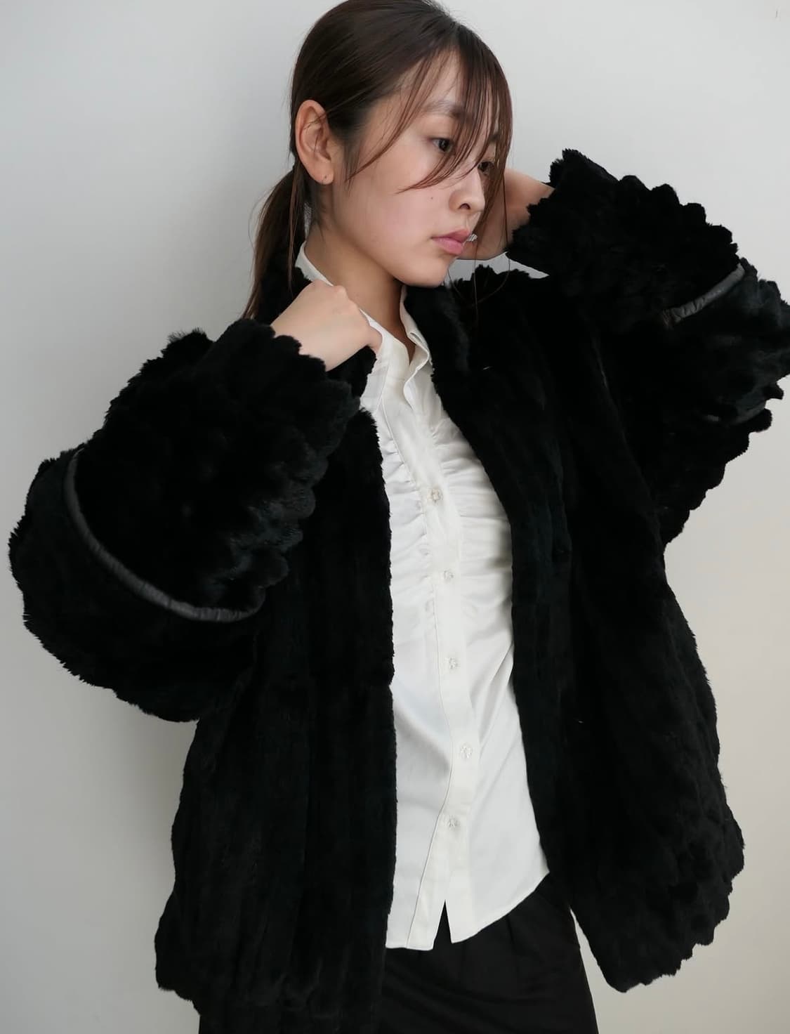 mink fur jacket 상품이미지6