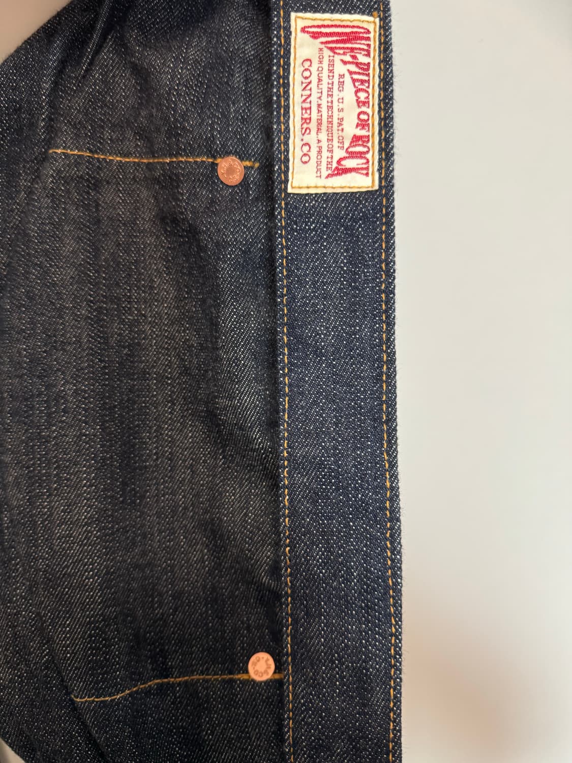 원피스 오브 락 데님 백 one piece of rock 기무라 상품이미지6