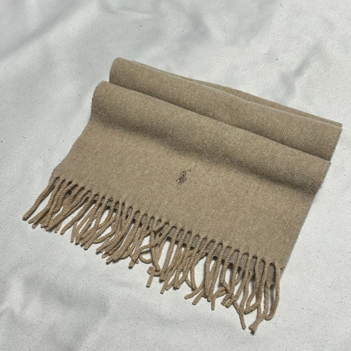 OS 폴로랄프로렌 베이지 머플러 상품이미지1