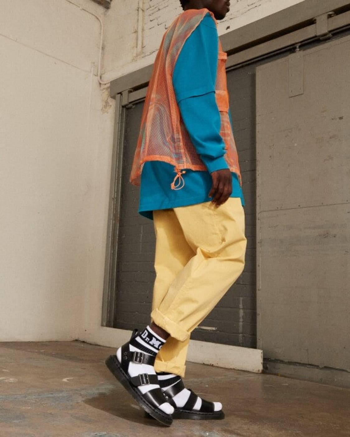 (245~250mm) 닥터마틴 그리폰 블랙 샌들 상품이미지6