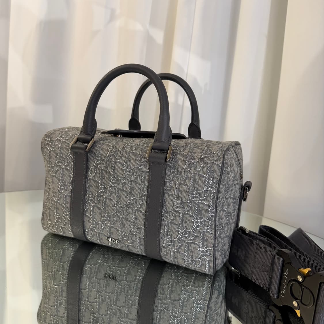 A+ / 26 디올 오블리크 루테늄 링고 백 한정판 (스트랩 포함) 상품이미지1