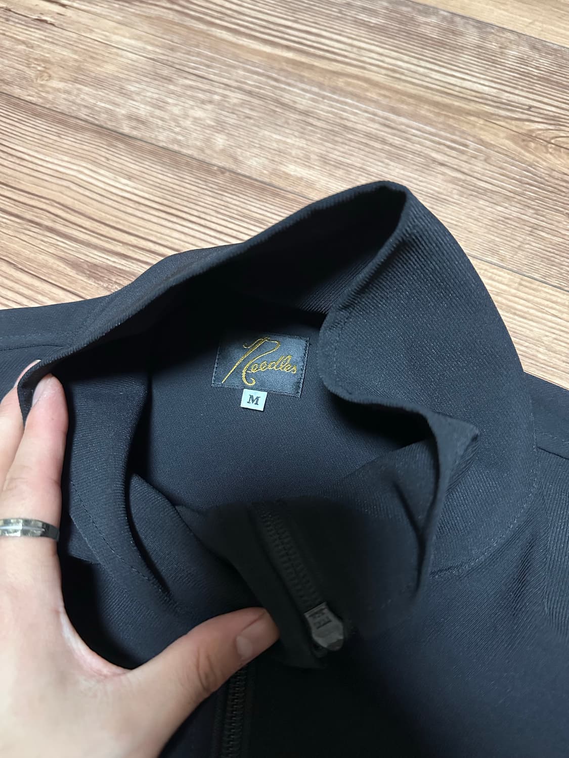 Needles 니들스 프린지 트랙 자켓 블랙 상품이미지3