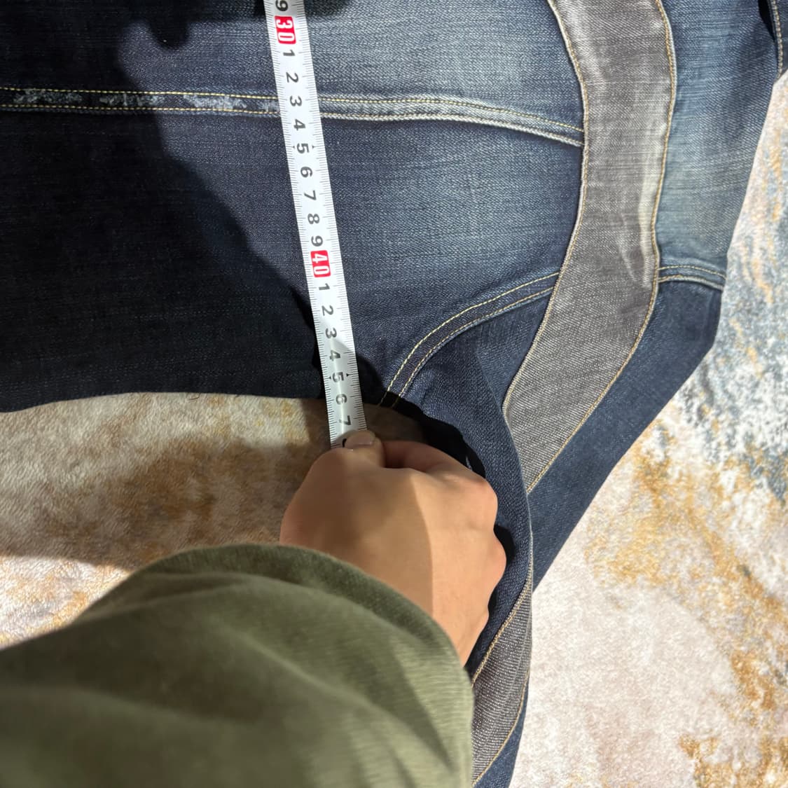 에비수 백로고 빈티지 데님 자켓 상품이미지7