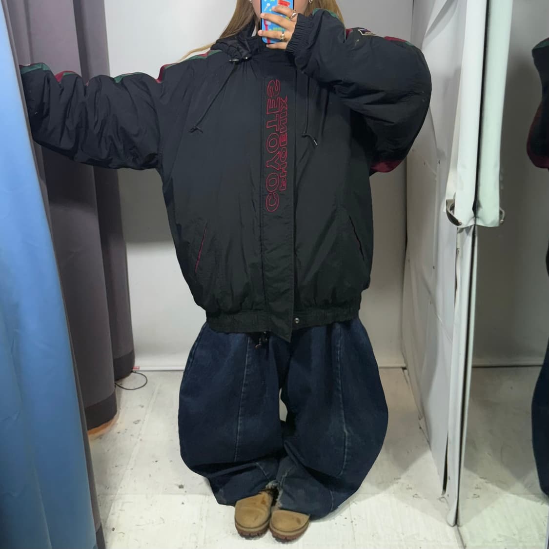 스타터 90s 올드스쿨 피닉스 코요테스 점퍼 상품이미지3