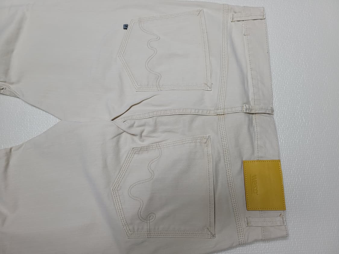 WESC 남자 Eddy 청바지 W33 L32 아이보리 상품이미지10