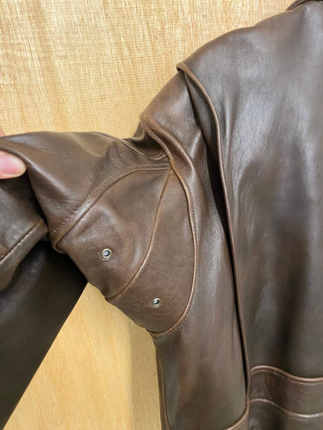 90's AVIREX G-1 leather jacket 90년대 아비렉스 상품이미지6