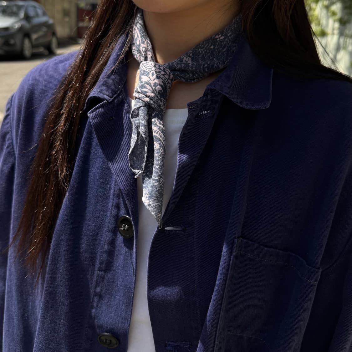 80s 네이비 반다나 상품이미지6