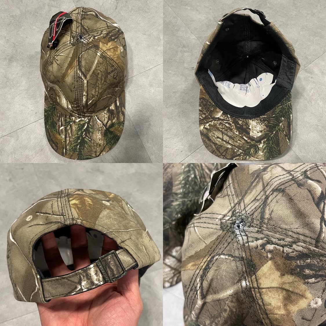 리얼트리 밀리터리 볼캡 (Free) 상품이미지2