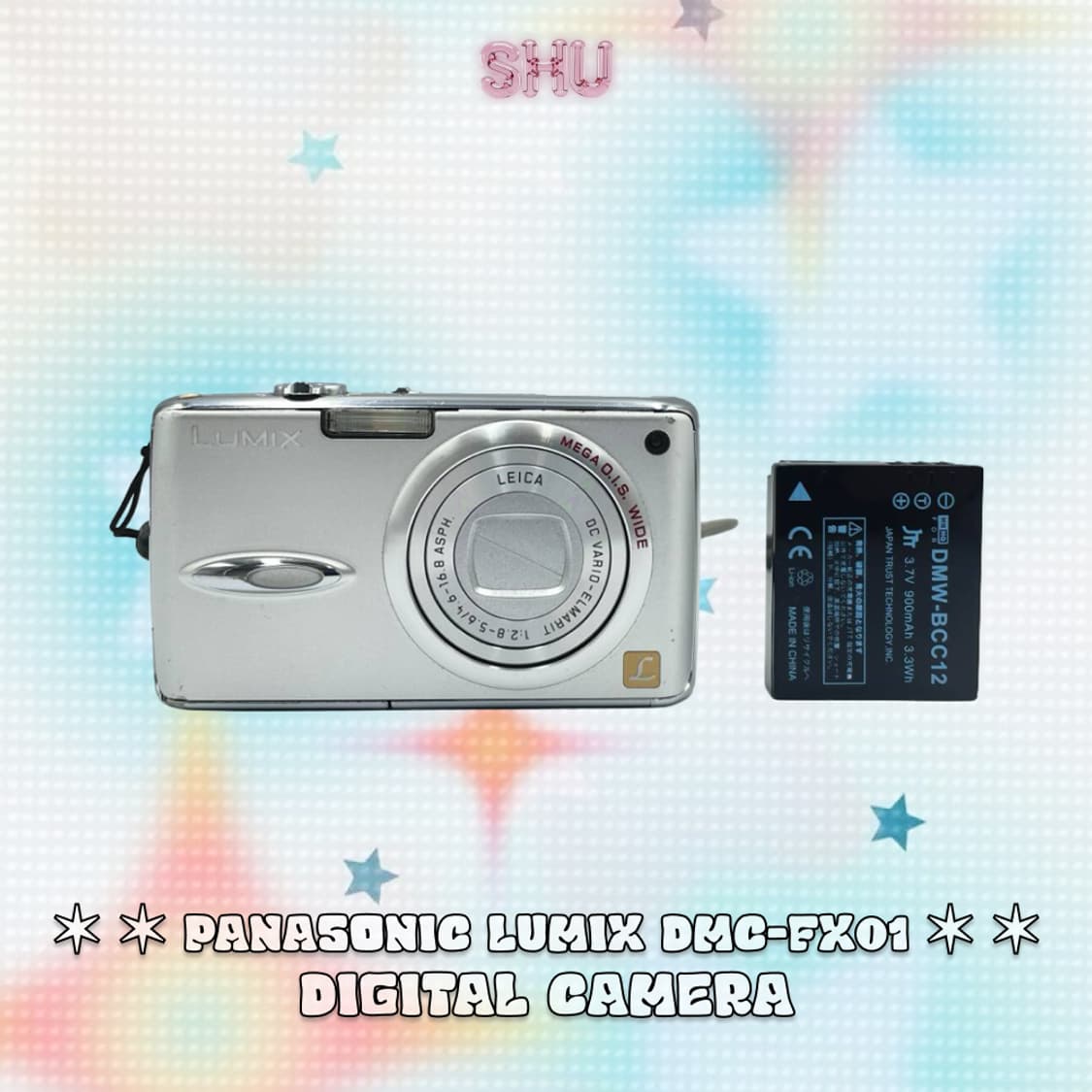 파나소닉 루믹스 DMC-FX01 빈티지 디카 실버 상품이미지2