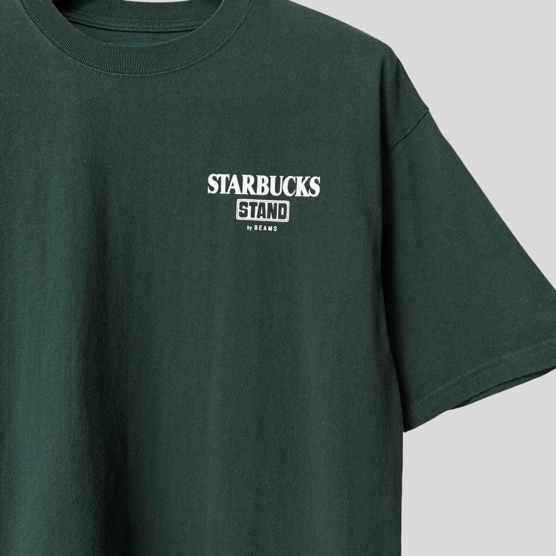 (S)STARBUCKS STAND by BEAMS 빔즈 반팔티셔츠 상품이미지2