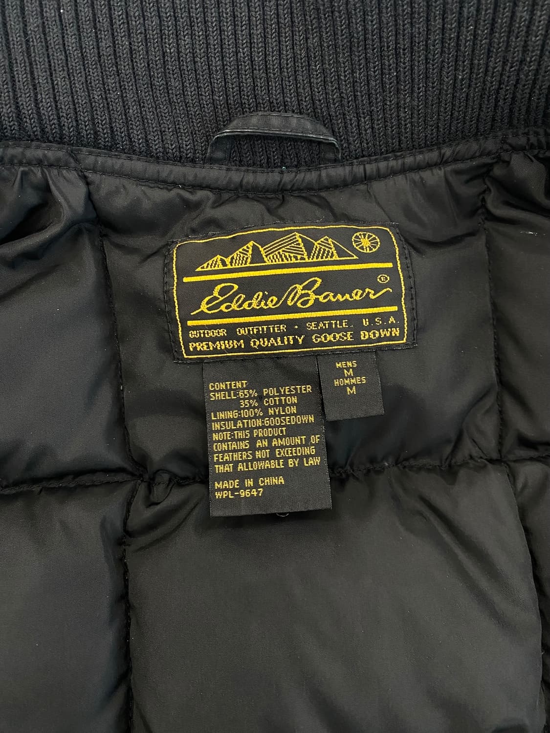 90‘s 에디바우어 구스다운 푸퍼 베스트 상품이미지8