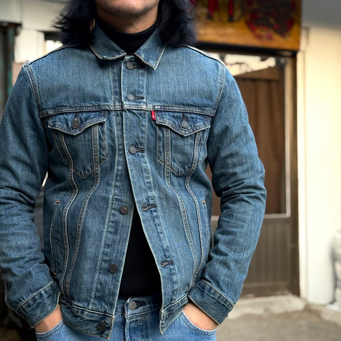 리바이스  72334 타입 3세대 데님 트러커 자켓 M 상품이미지8