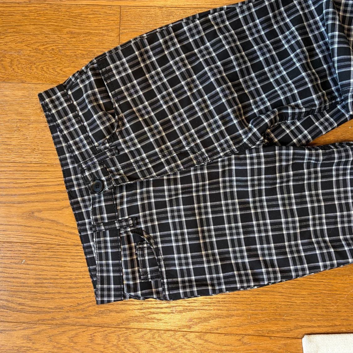 세미부츠컷 바지 블랙 상품이미지2