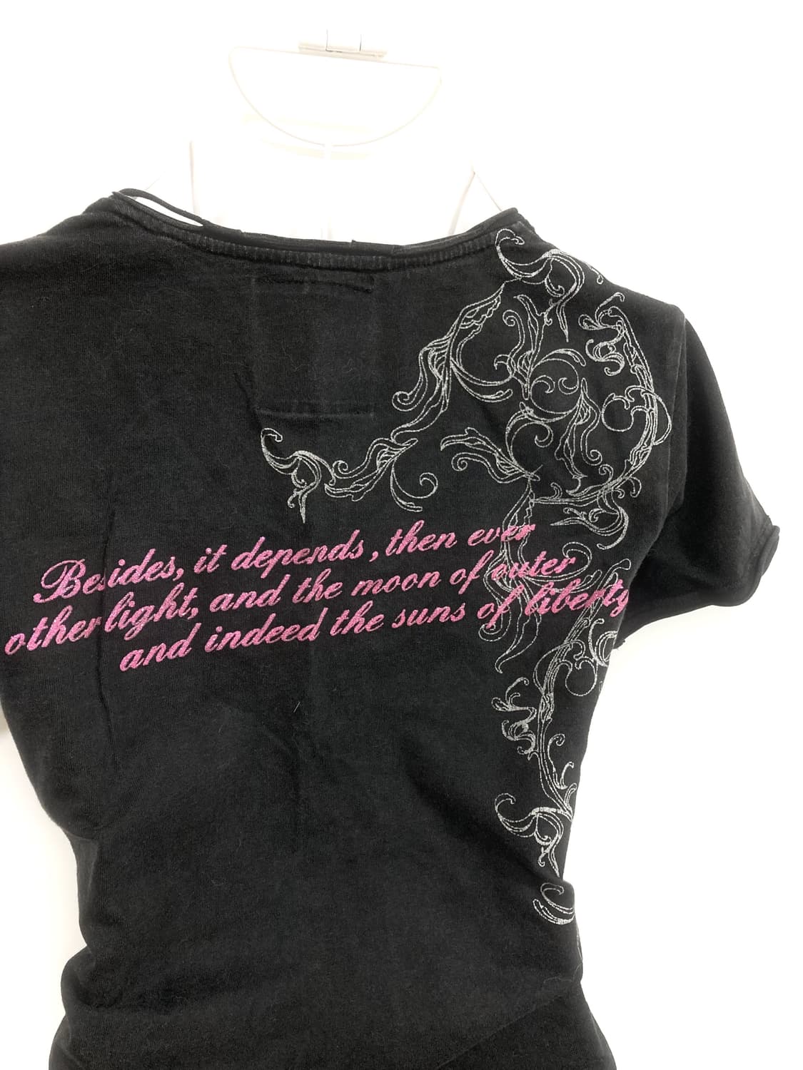 spangle lettering short sleeve 상품이미지4