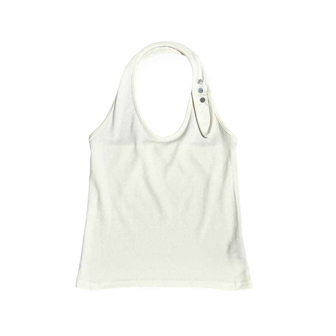 버튼 홀터 탑 상품이미지1