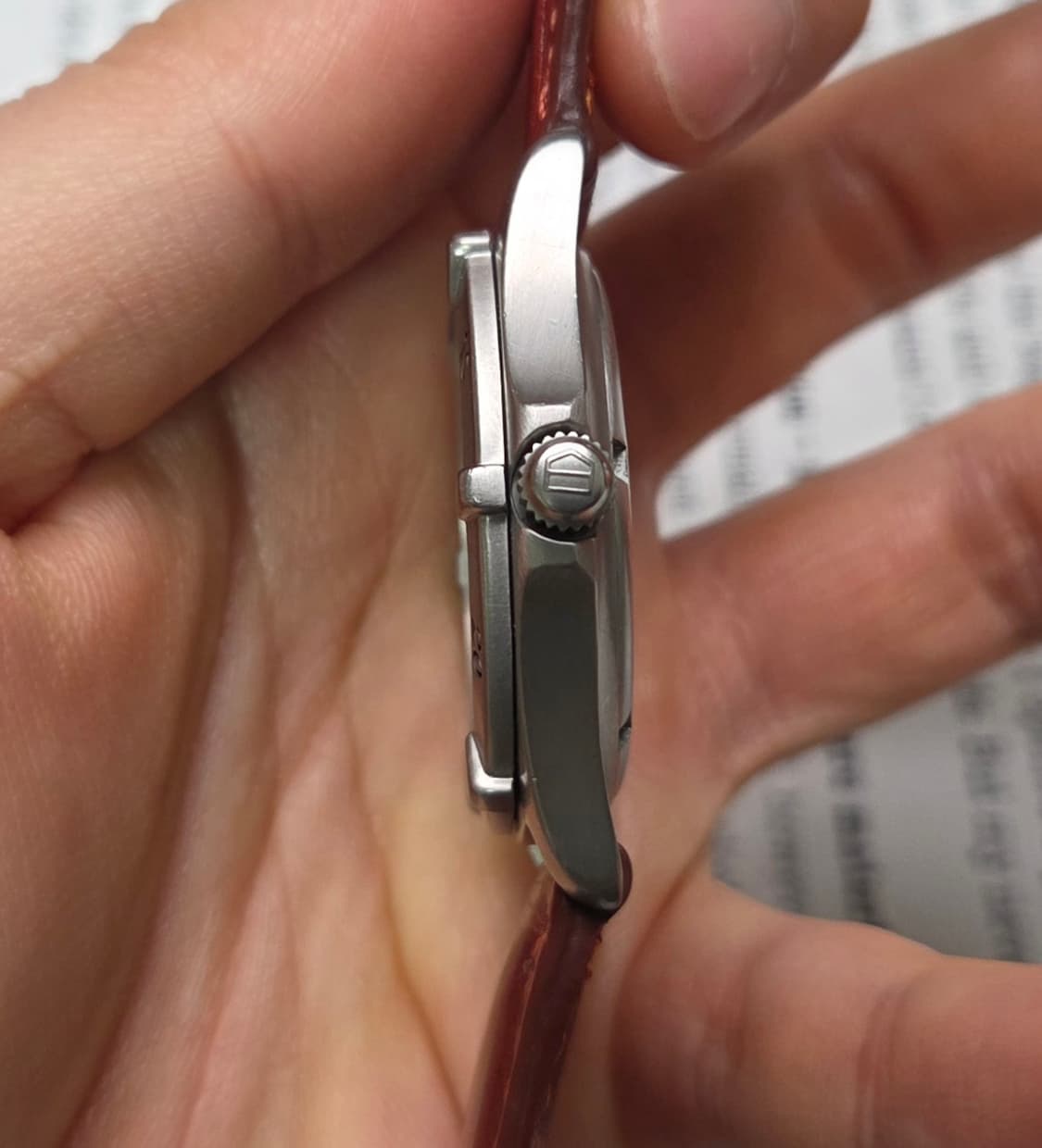 빈티지 태그호이어 프로페셔널 2000 컬러로고 회판 벤츠핸즈 쿼츠 남성용 상품이미지5