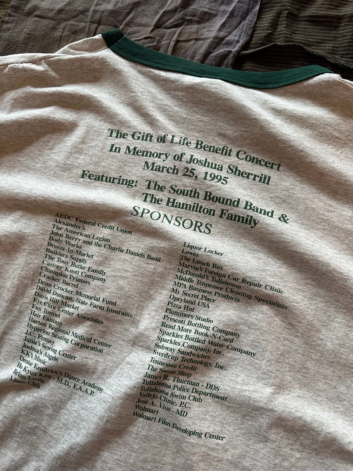 90s USA Hanes Ringer T Shirt 상품이미지8
