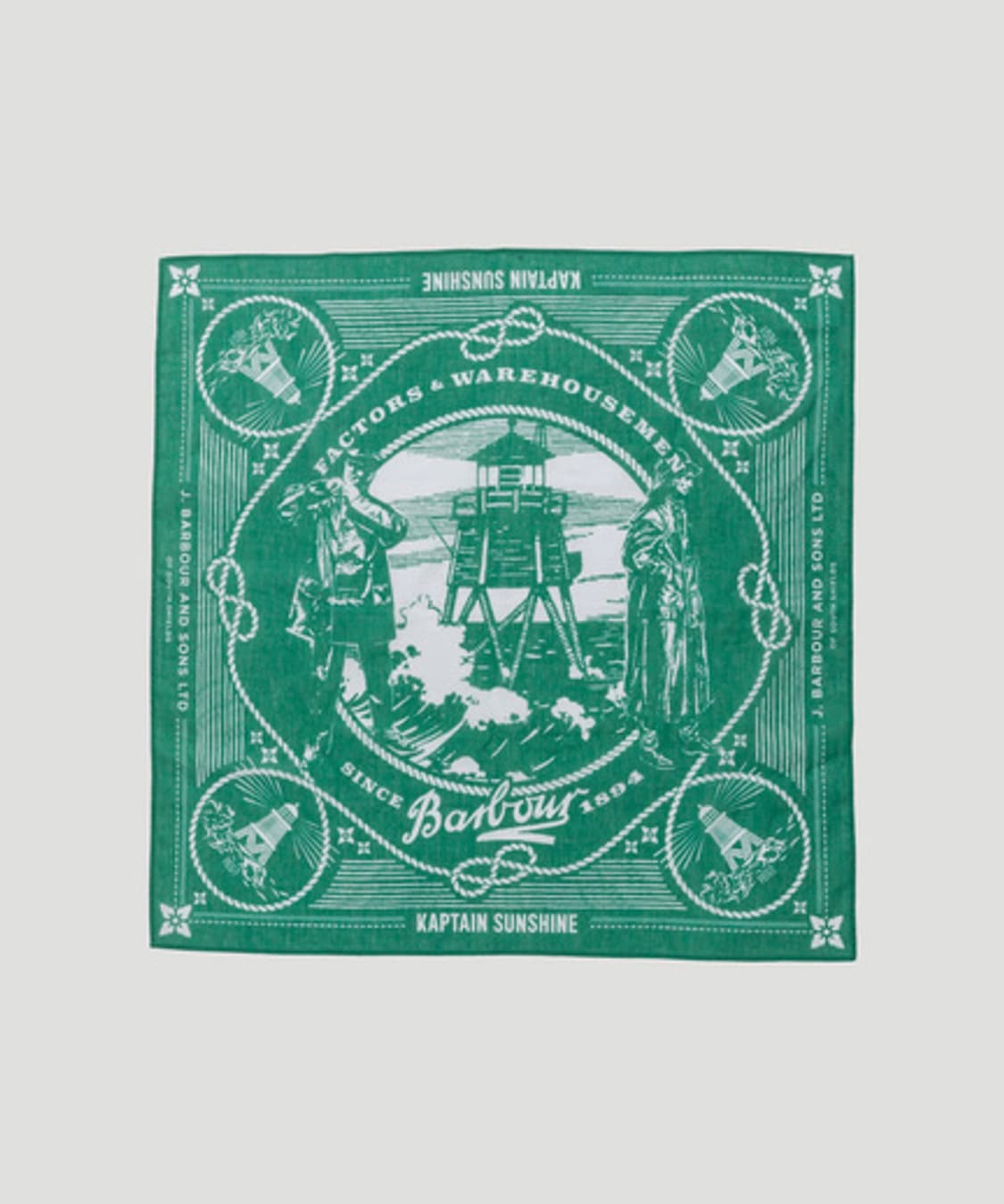 Barbour  x Kaptain Sunshine 반다나 상품이미지3