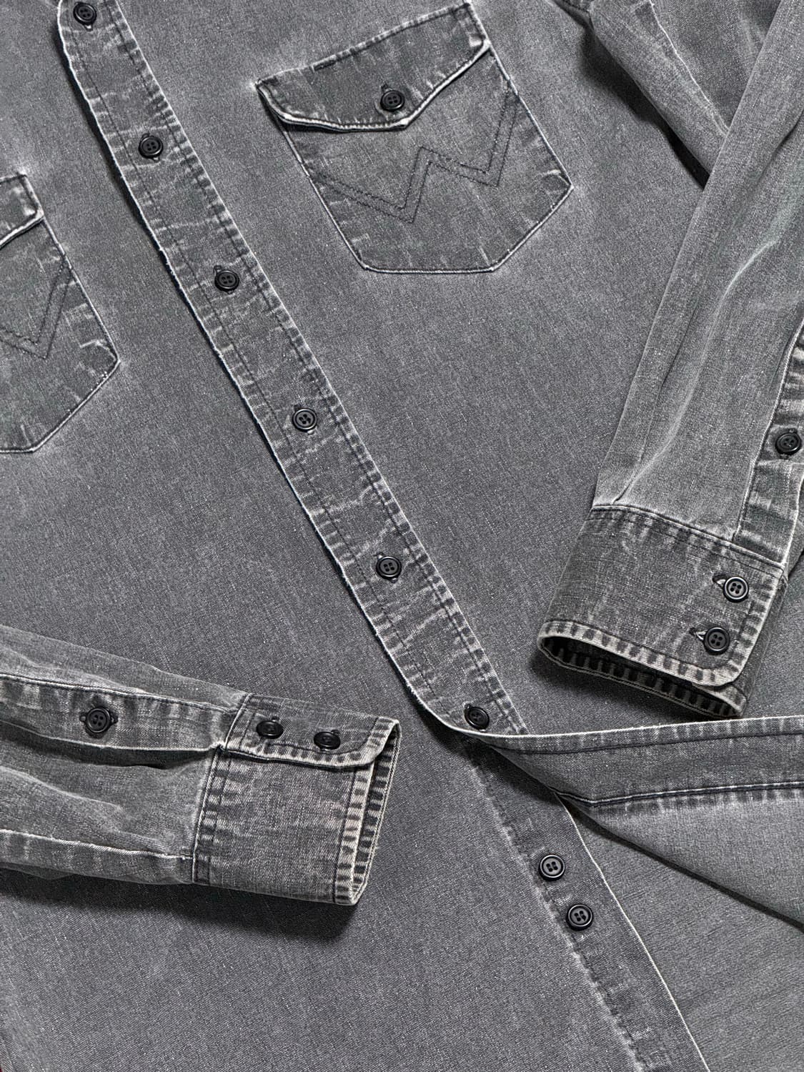 랭글러 웨스턴데님셔츠 Wrangler western denim shirt 상품이미지6