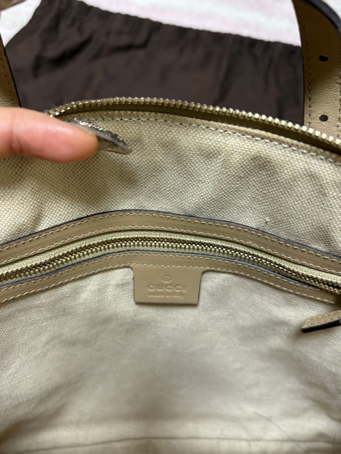 구찌 Gucci GG Supreme Dome Bag (백화점 정품) 상품이미지6