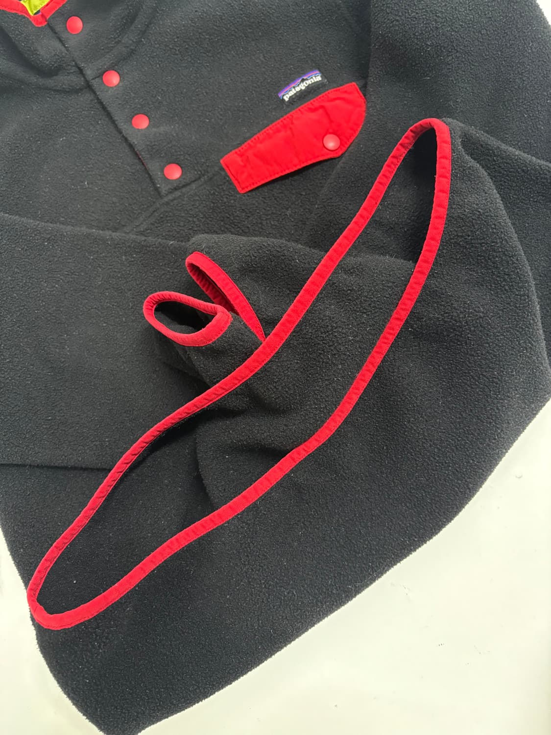 빈티지 파타고니아 신칠라 스냅티 블랙 우먼즈S 상품이미지4