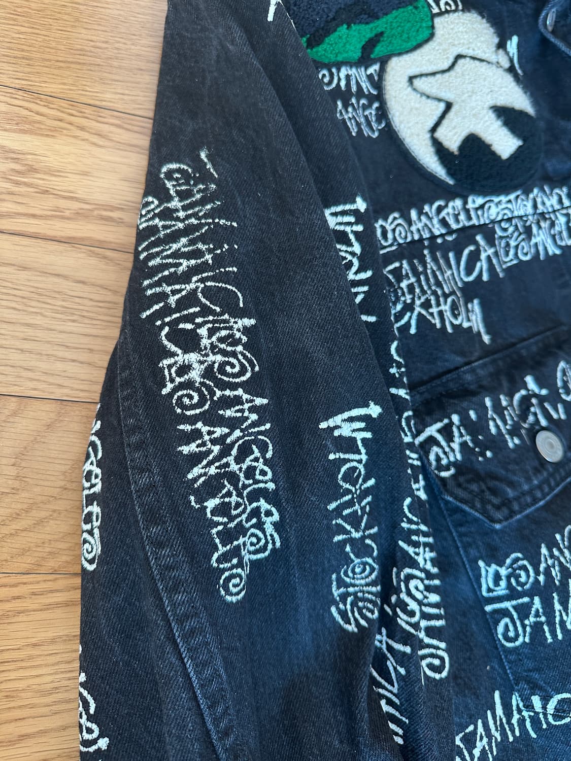 스투시 아워레가시 데님티어스 ttl데님 자켓판매합니다 상품이미지6