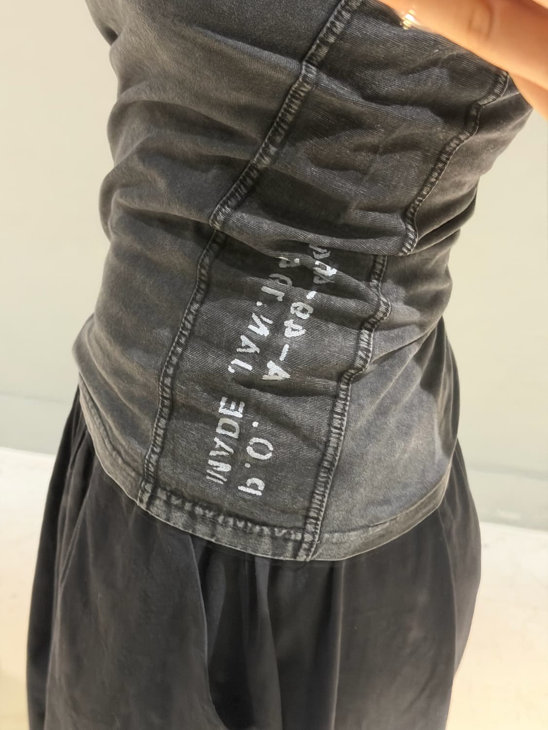Avirex cargo point pigment sleeveless  상품이미지5