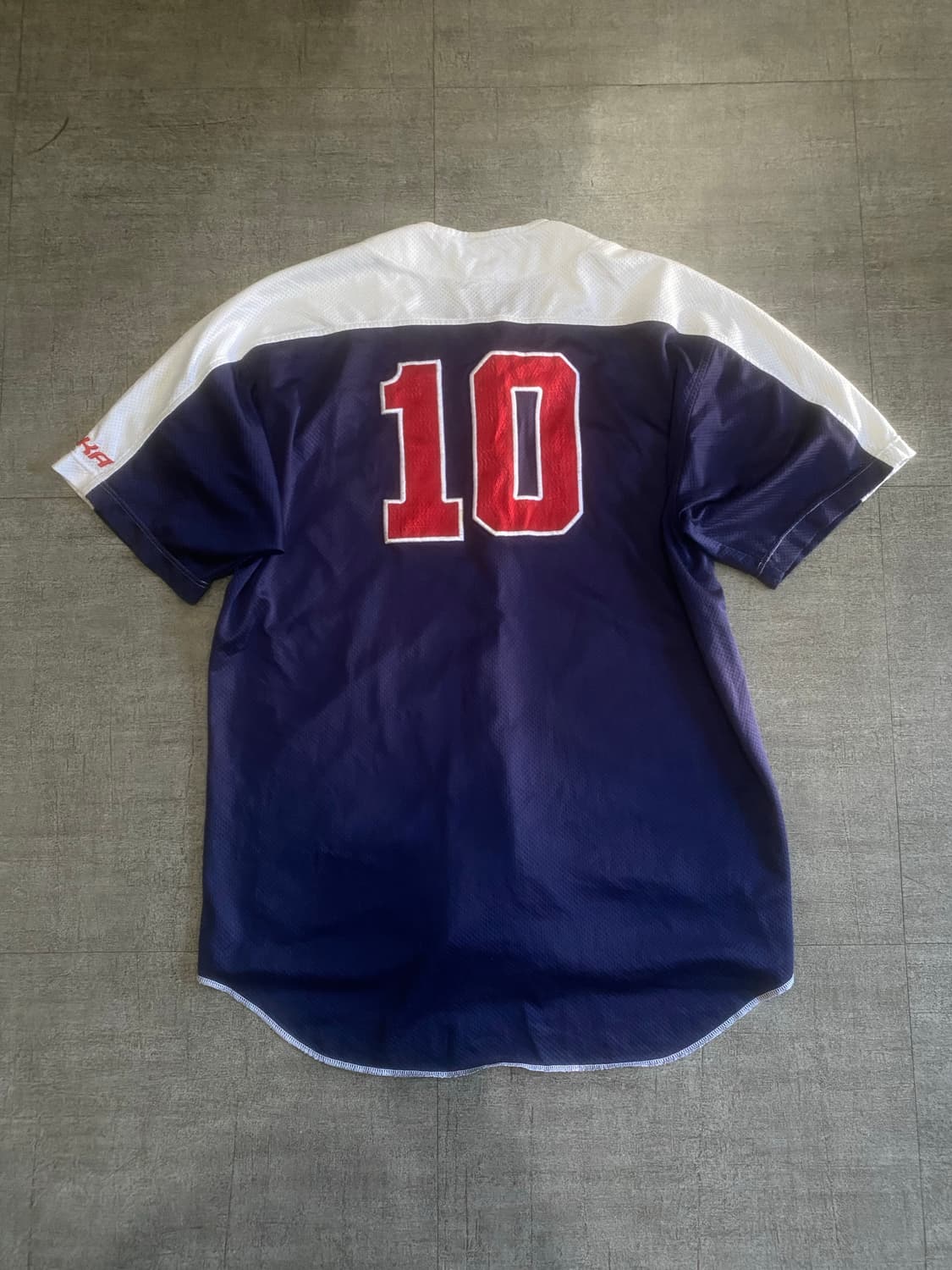 일본빈티지 Seooyena 올드스쿨아메카지스트릿 반팔유니폼 상품이미지2