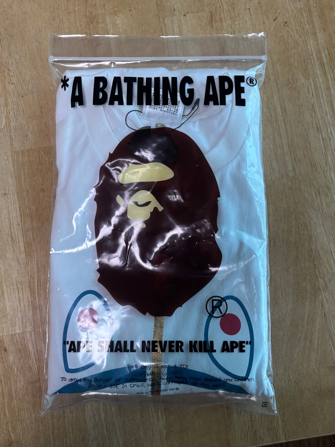 베이프 카모 마일로 샤크 티셔츠 xxl 상품이미지2