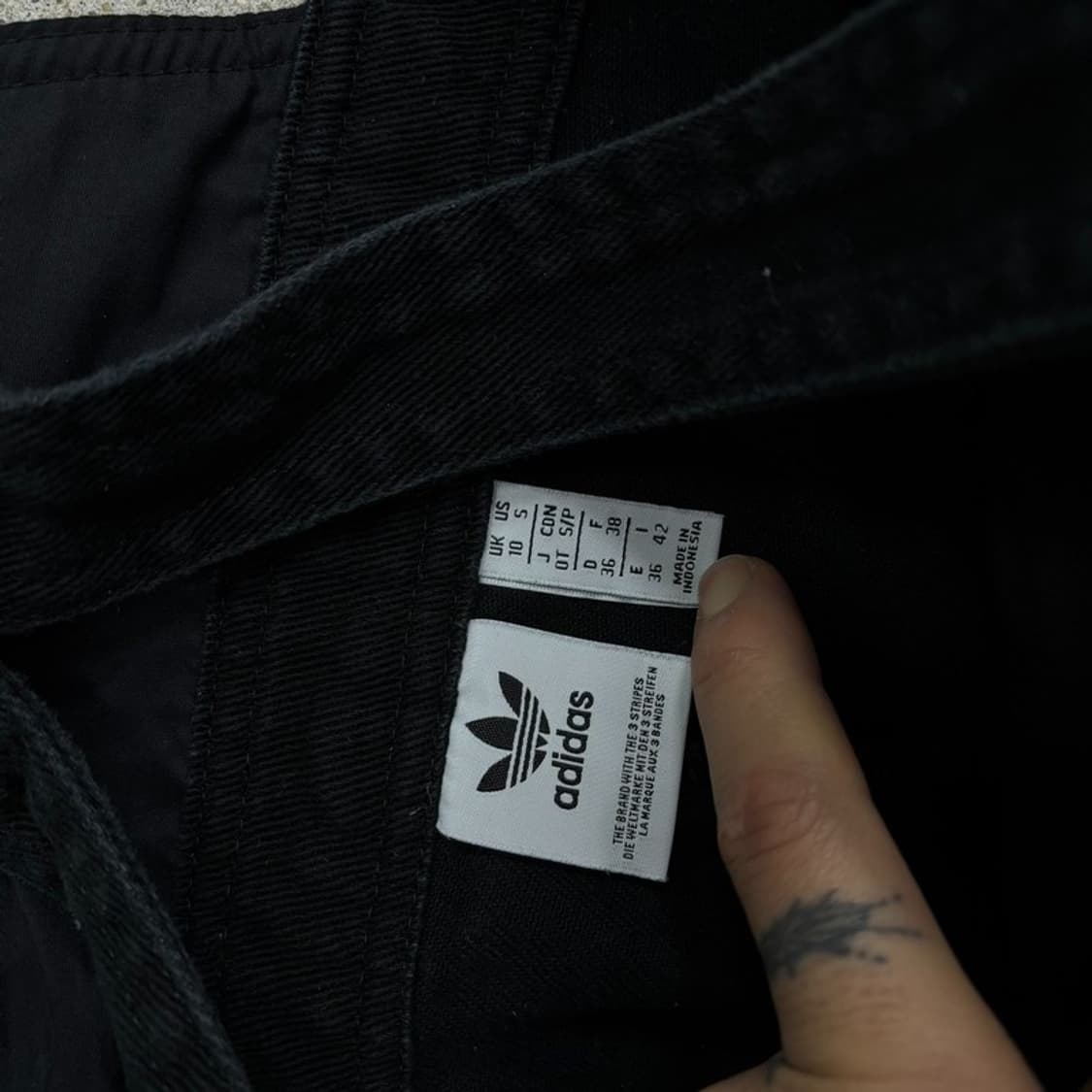 아디다스 블랙 데님 오버롤v0439 상품이미지7