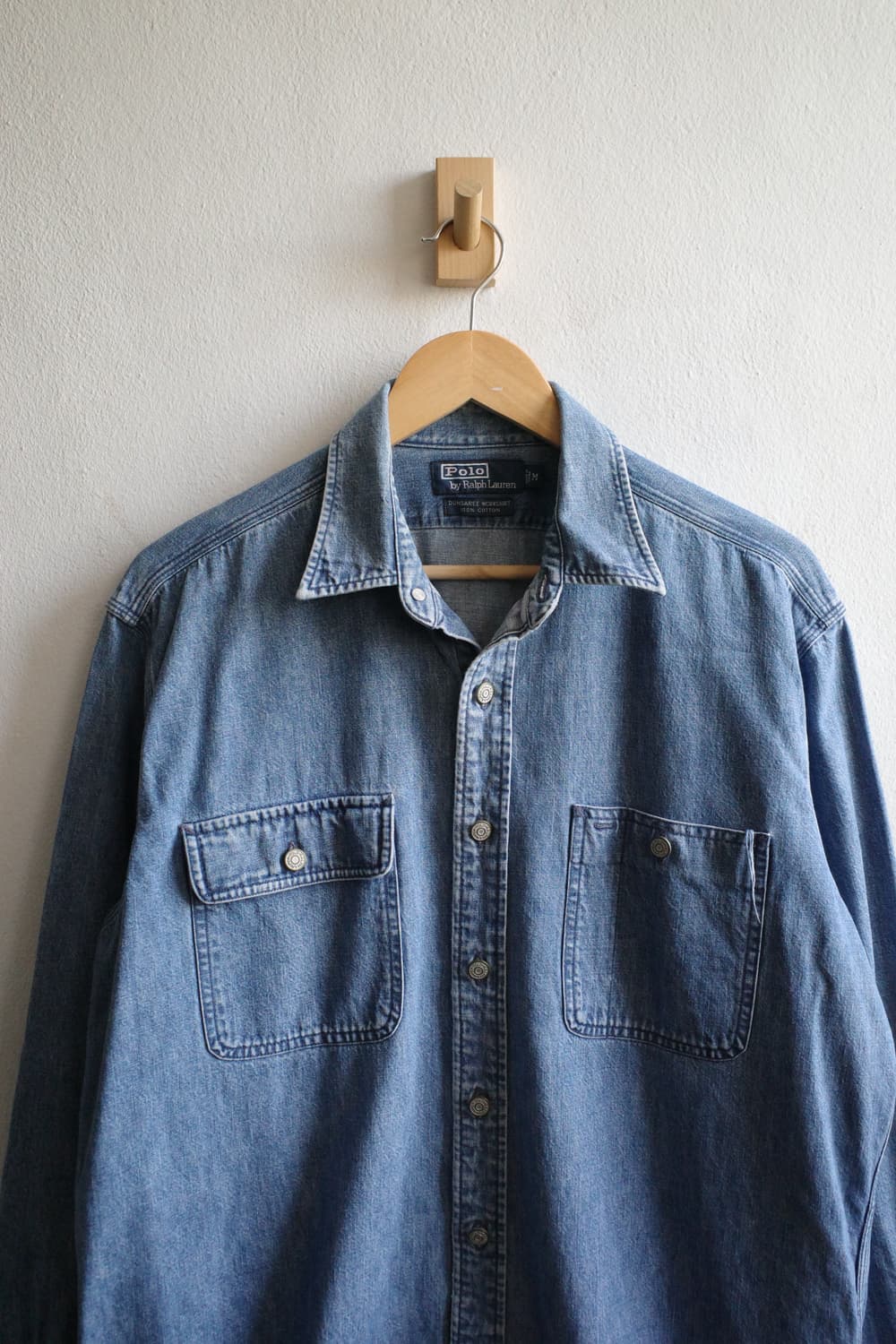 폴로 던가리 데님 셔츠 상품이미지2