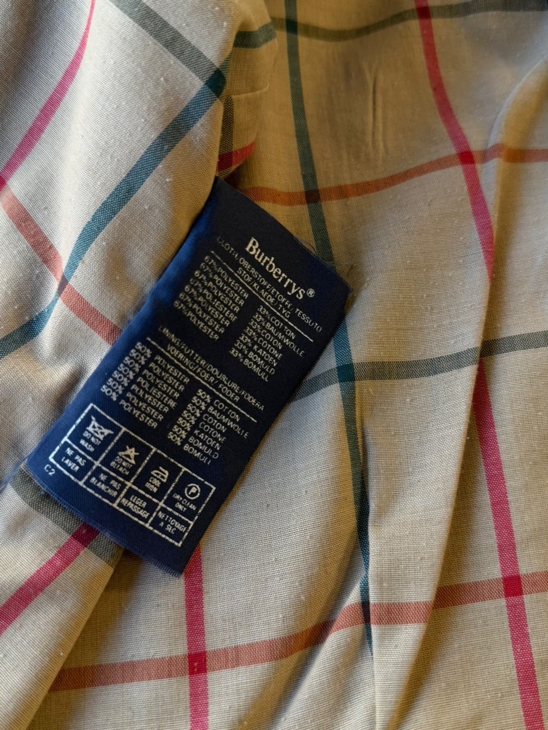 버버리 래글런 코트 100 상품이미지9