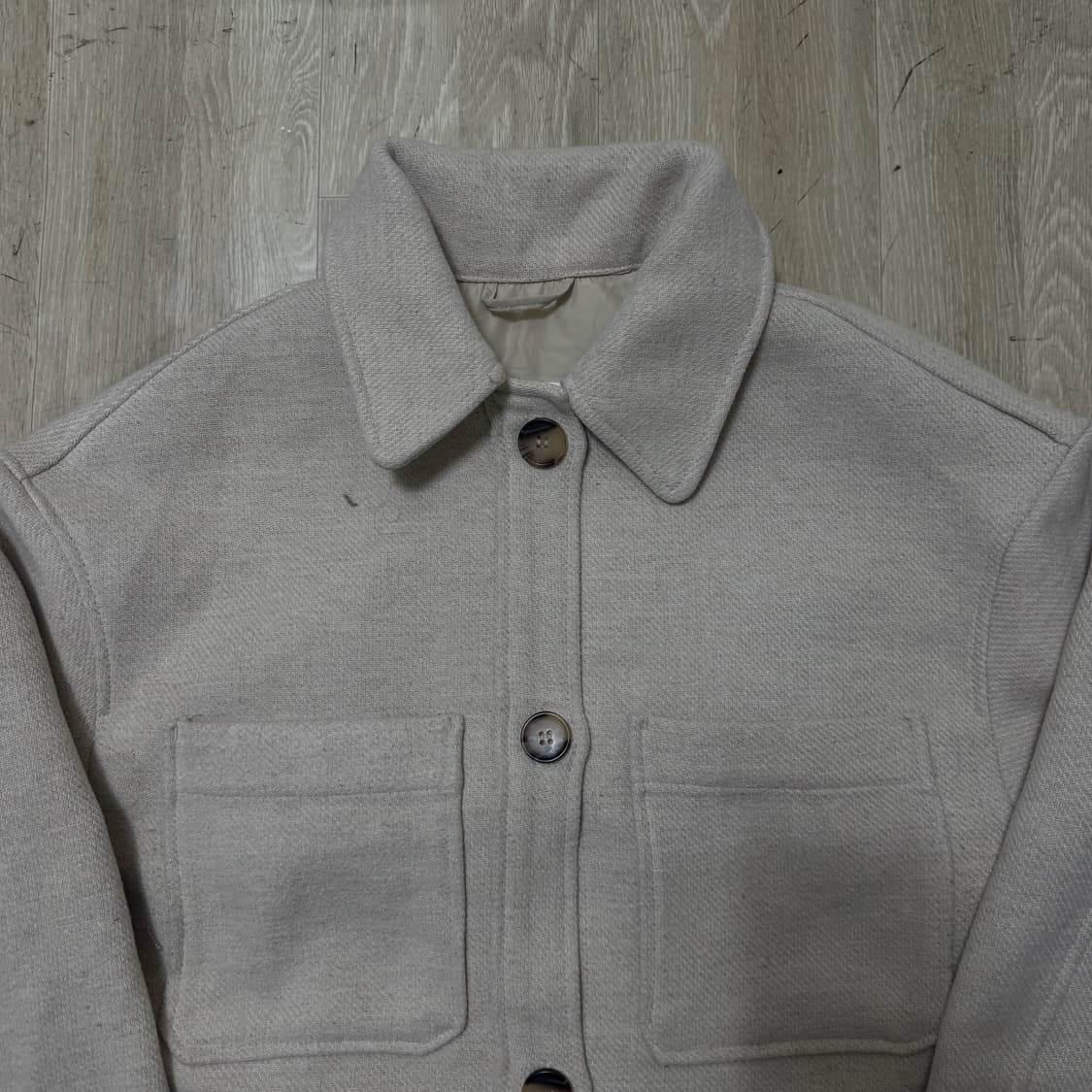 H&M 에이치앤엠 남성 포켓 울 트러커자켓 M/95  상품이미지3