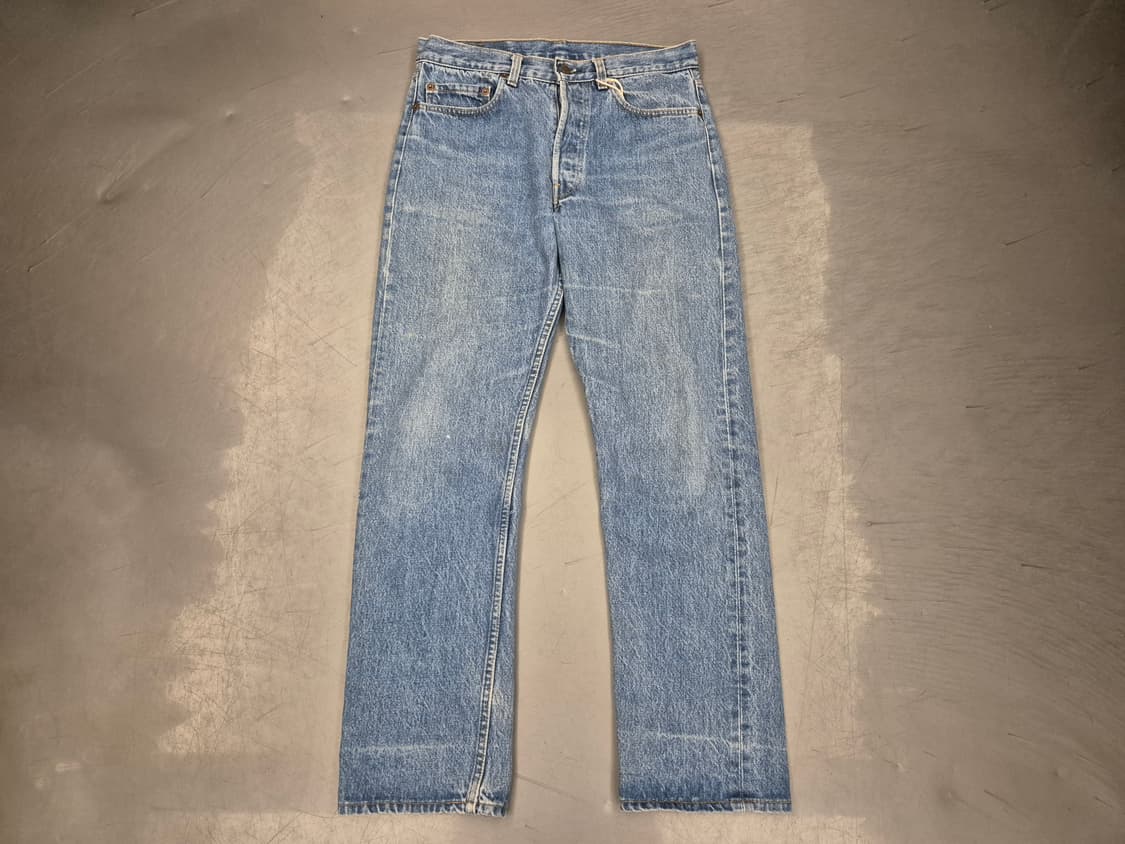 90s 리바이스501 데님팬츠 usa made 상품이미지1