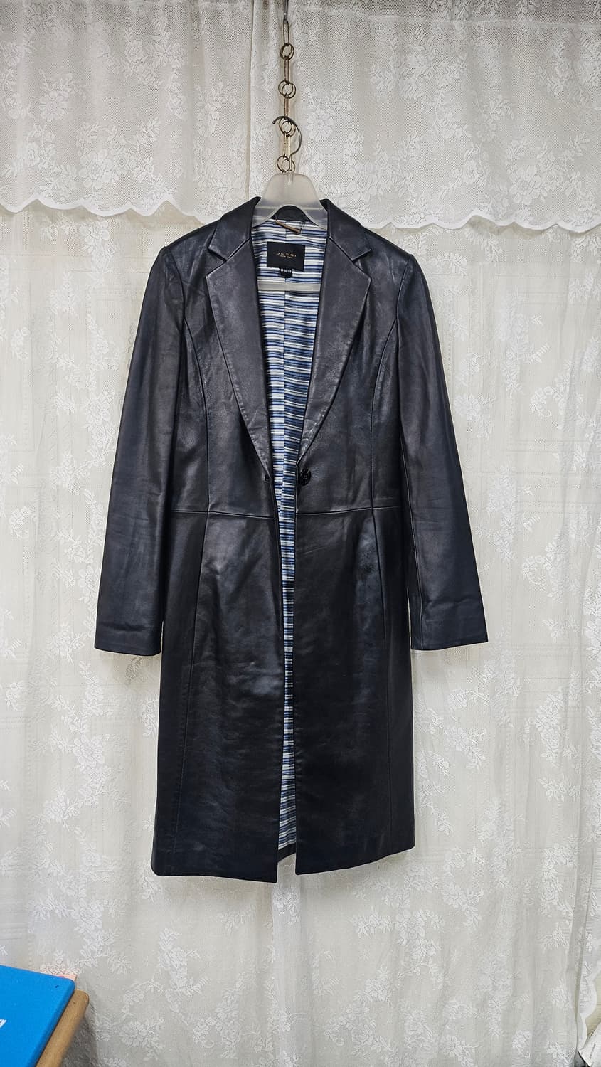 여성 양가죽 롱자켓 상품이미지2