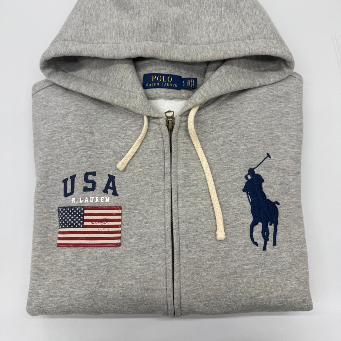 폴로 빅포니 USA 후드집업 상품이미지1