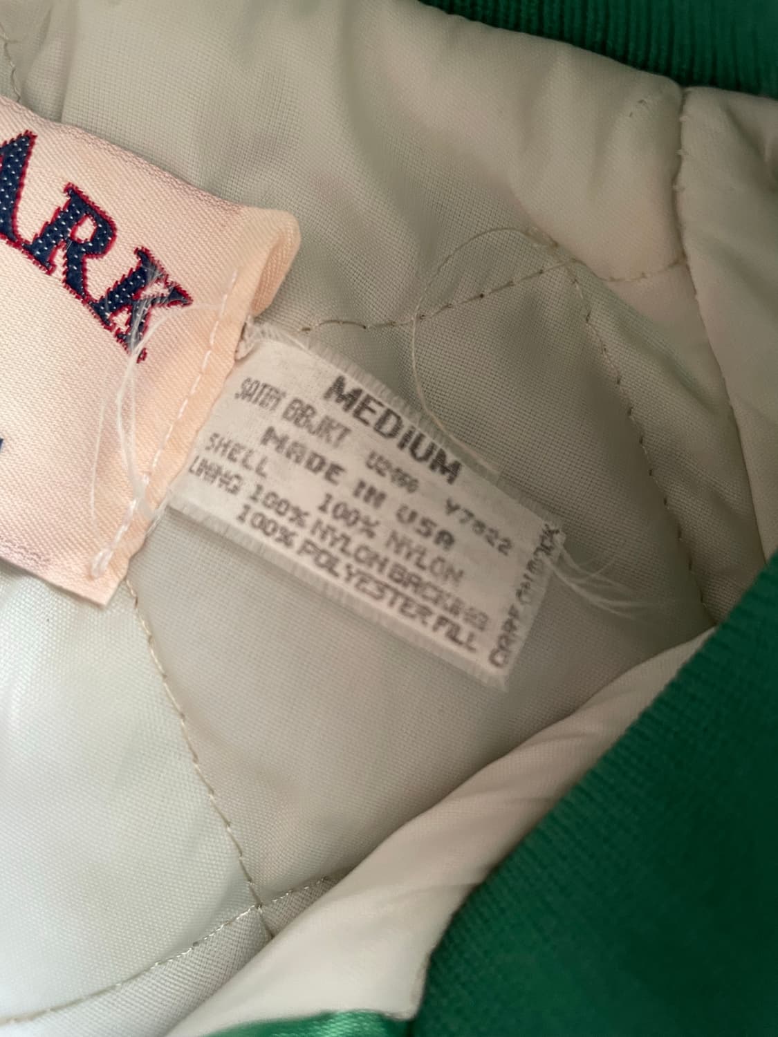 American vintage 치어리더 샤틴 자켓 상품이미지6