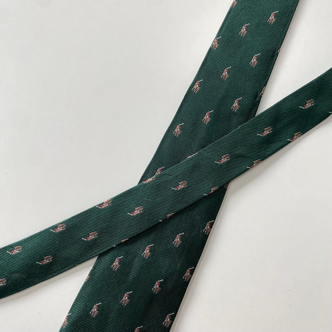 폴로 랄프로렌(POLO) 모노그램 명품 정품 넥타이 총장112cm 상품이미지4