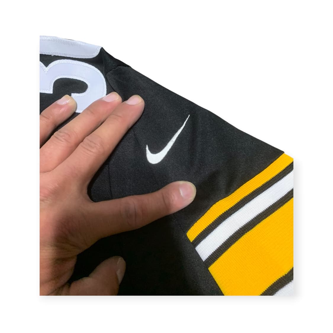 L)나이키 NFL 피츠버그 스틸러스 30번 유니폼 반팔져지 상품이미지4