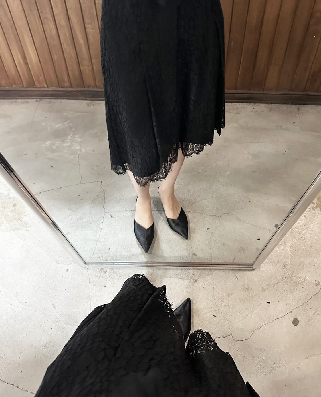 BURBERRY LONDON lace tie skirt 상품이미지3