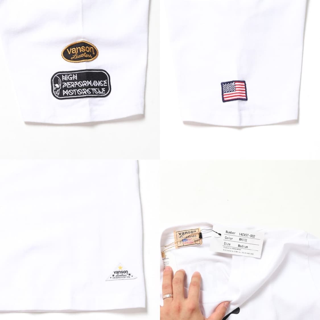밴슨 Vanson Printing T-shirt  상품이미지8