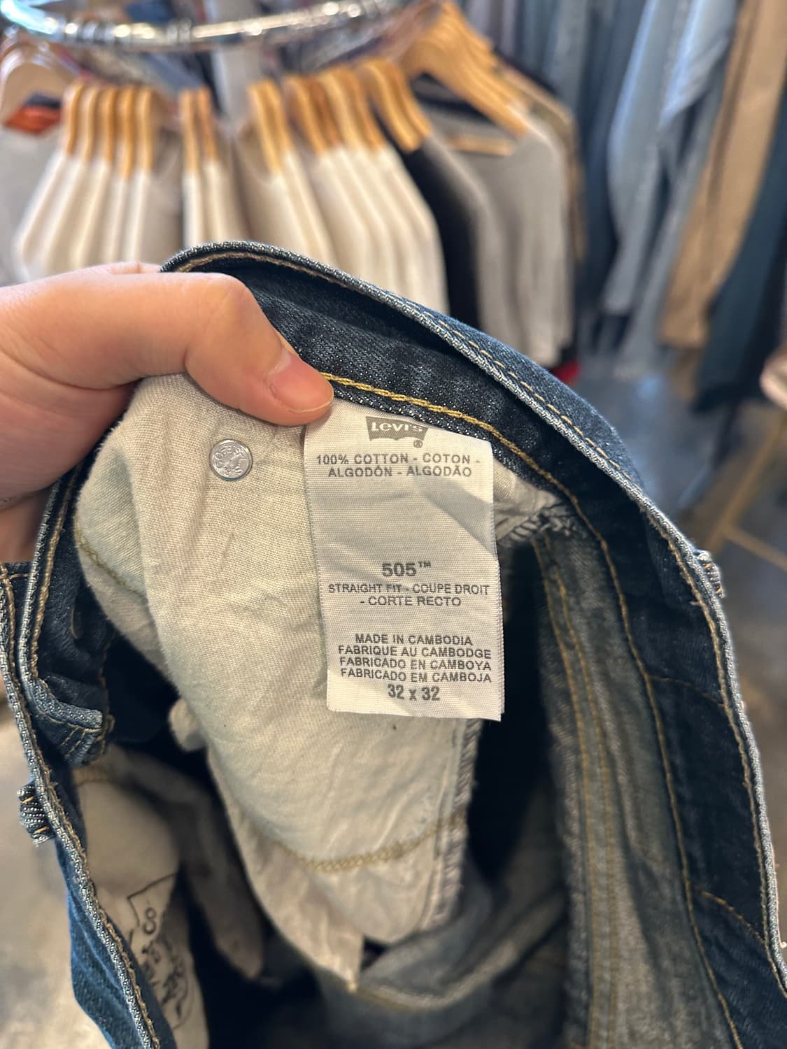 Levis 리바이스 505 W32 L32 상품이미지3