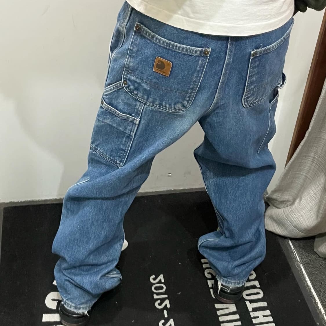 Carhartt Double Knee Denim 팬츠 상품이미지5