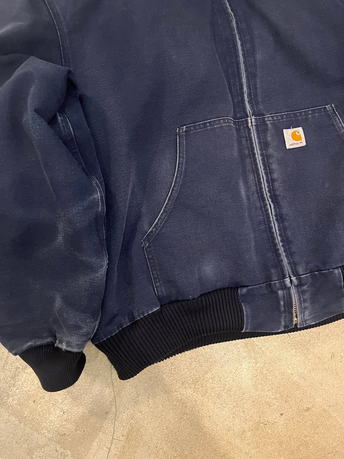 빈티지 칼하트 엑티브자켓 네이비 상품이미지2