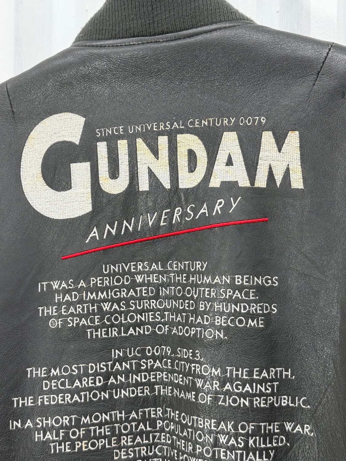 Gundam lambskin MA-1 상품이미지6