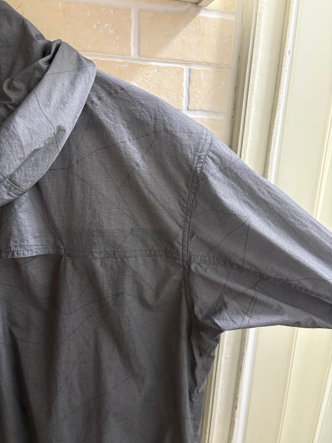 코오롱 스포츠 빛반사 바람막이 차콜 그레이 100사이즈 상품이미지7