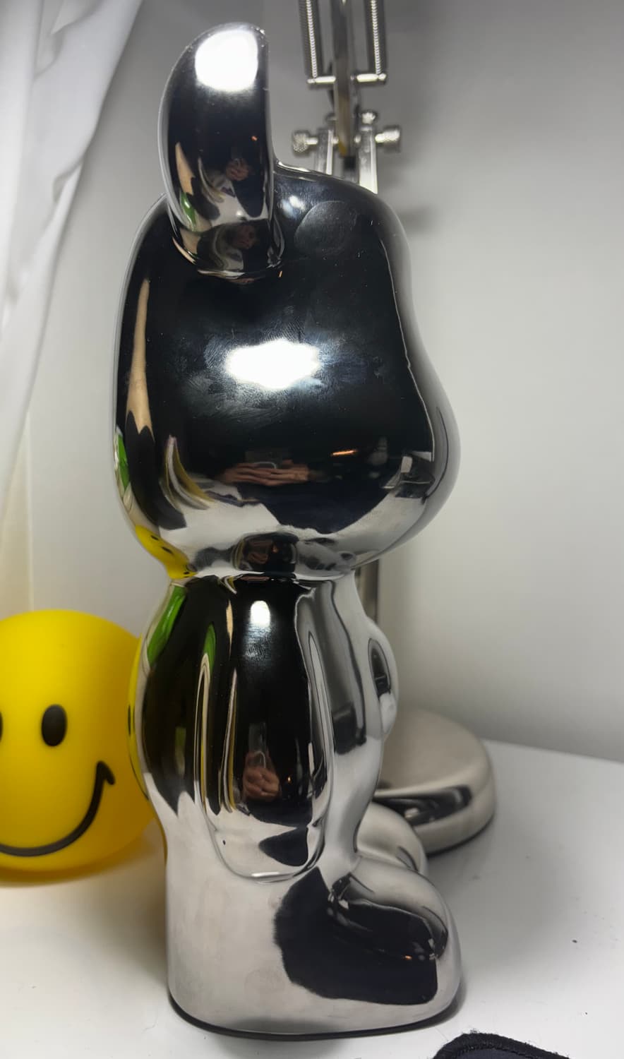 리틀보트 하트 베어브릭 세라믹 장식 저금통 실버 상품이미지3