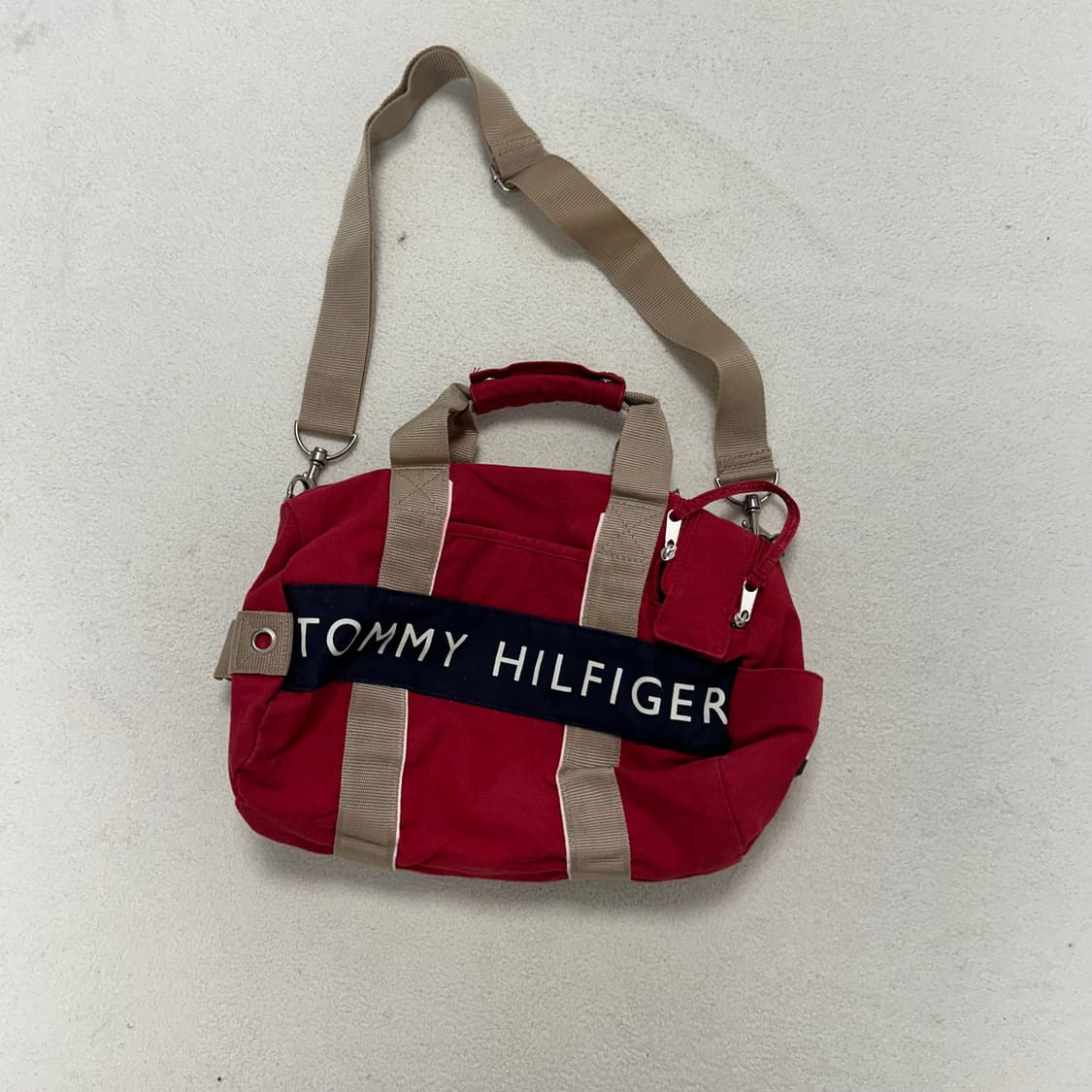 Tommy Hilfiger red hammer bag 상품이미지5
