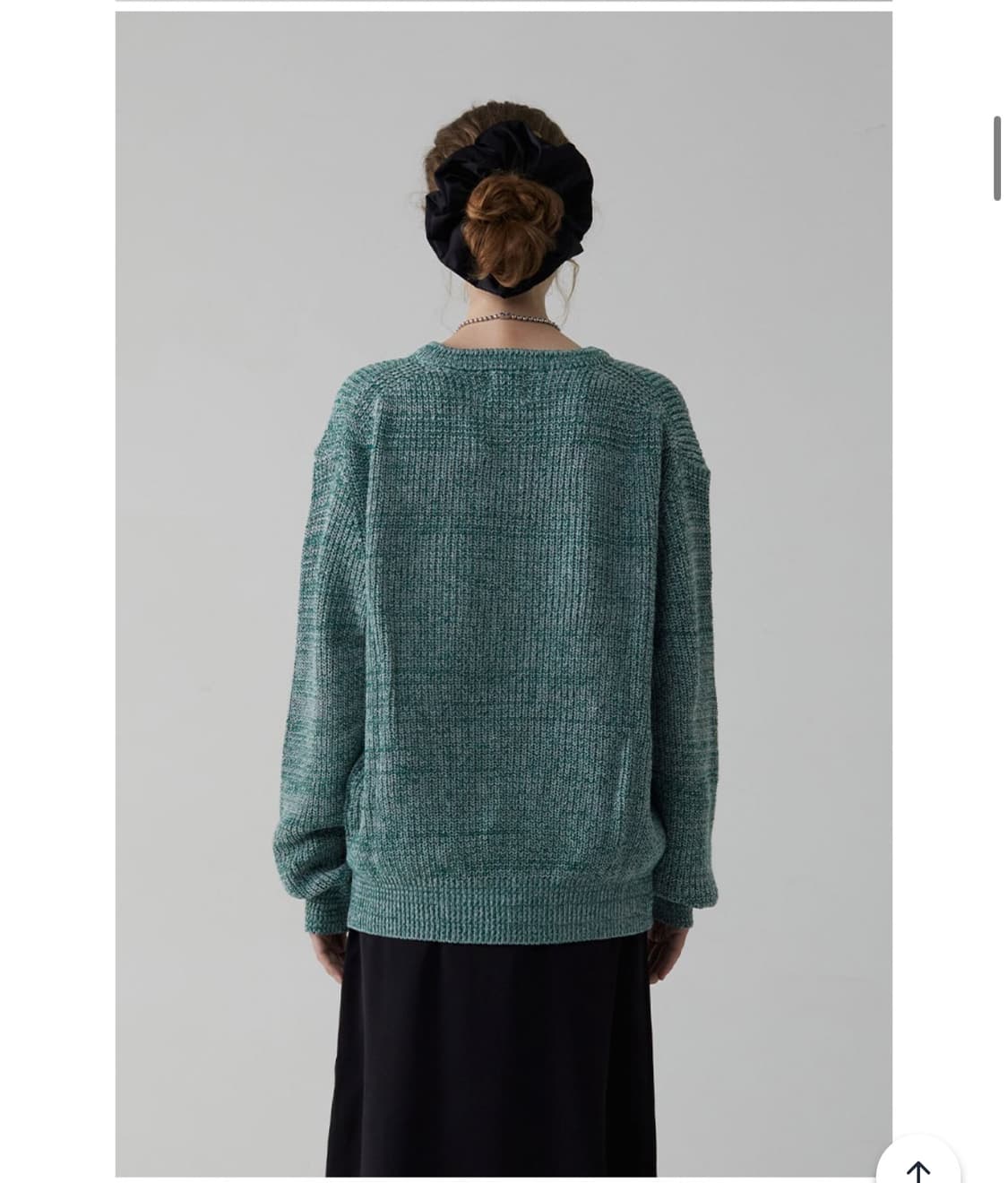 더블유컨셉) ITER 잇터 니트 남녀공용 상품이미지3