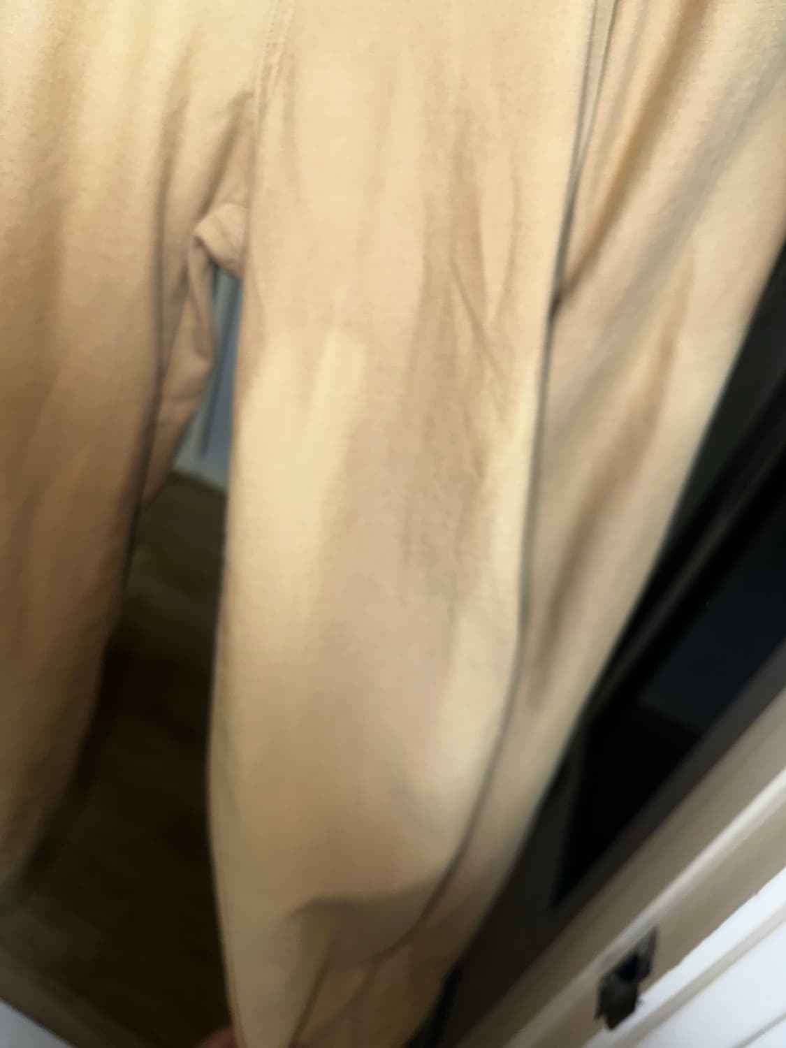 하자상품) 앵글런 롱턱 윙팬츠 베이지 상품이미지6